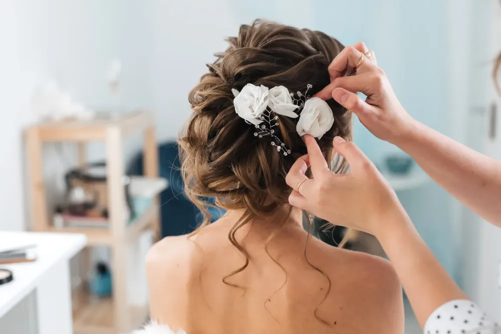 Coiffure mariage près de Bayonne
